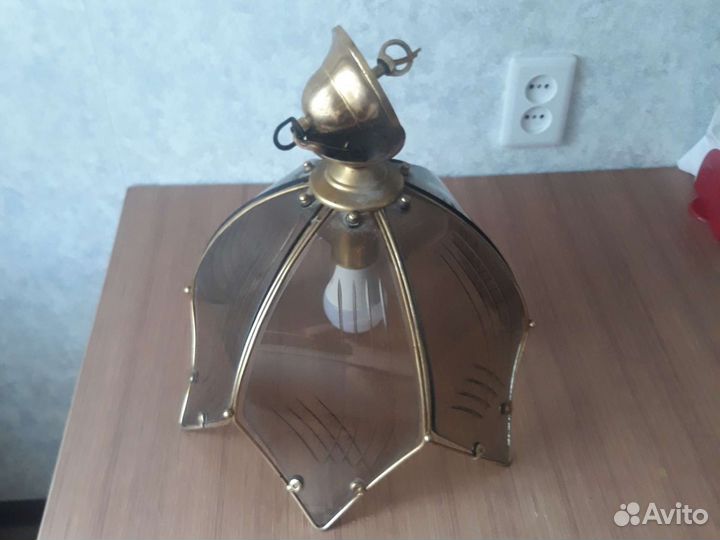 Люстра потолочная бу