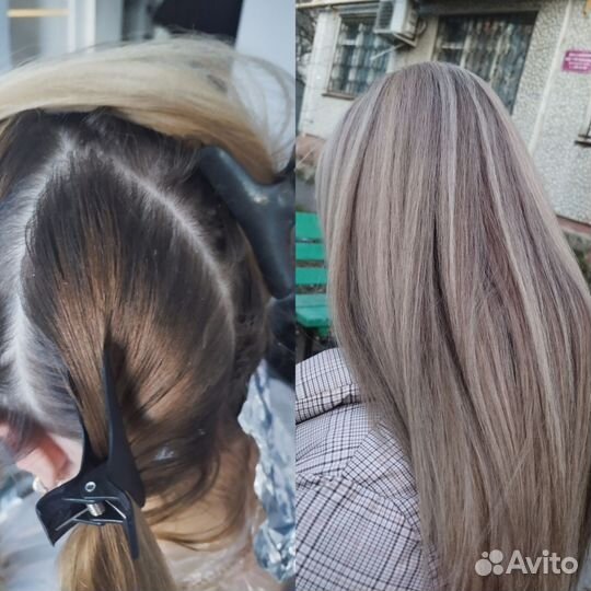 Окрашивание волос