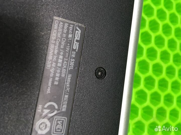 Ноутбук asus s301l (18205)