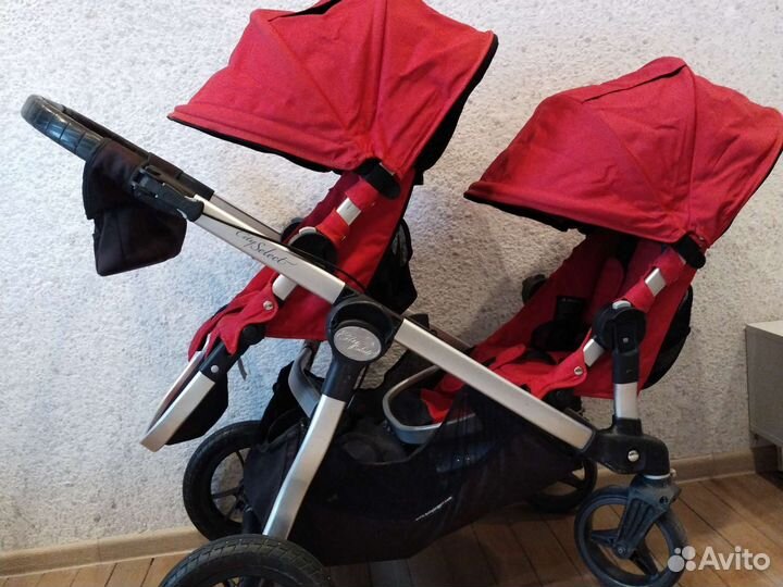 Baby jogger city select для двойни и погодок