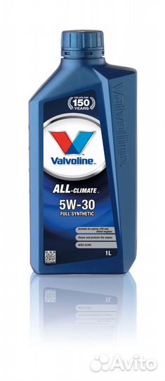 Масло моторное Valvoline All-Climate 5W-30 1л