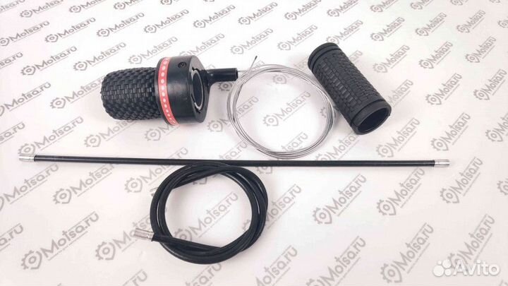 Шифтер грипшифтовый, правый, 7ск, с грипсой (с дел