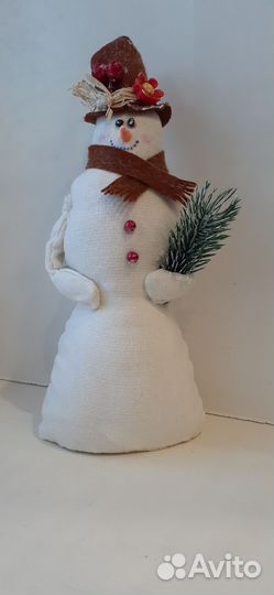 Поделка зимняя. Снеговик
