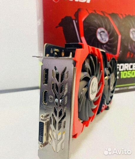 Игровая Видеокарта GTX 1050Ti 4Gb MSI Gaming