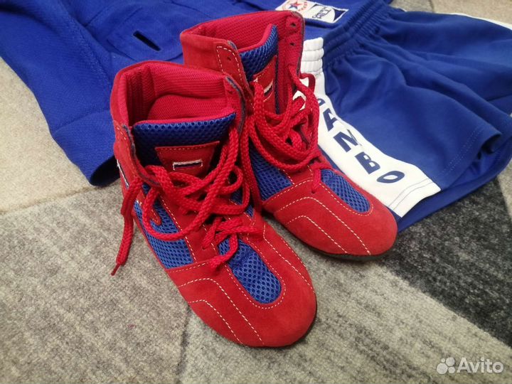 Кимоно для самбо детское+борцовки