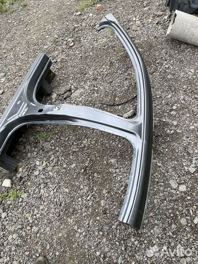 Порог со стойкой левый Mitsubishi Lancer X 10