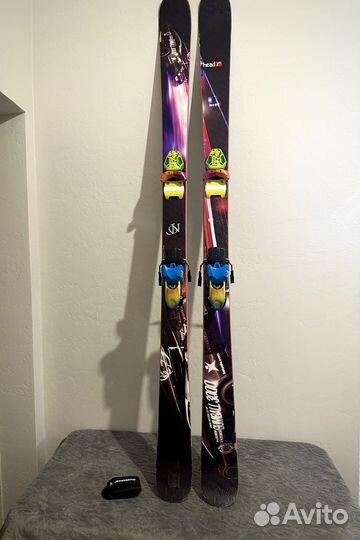 Горные лыжи твин тип head, крепления и ботинки