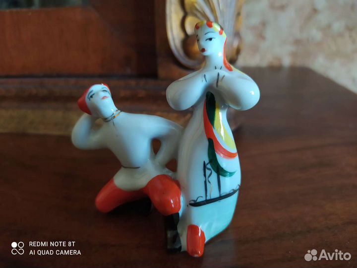 Фарфоровая статуэтка Гапачок