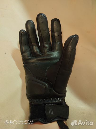 Мото перчатки кожаные комплект. Размер М, XL, XXL
