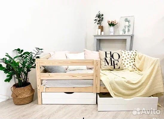 Детская кровать из массива Софа 180х90