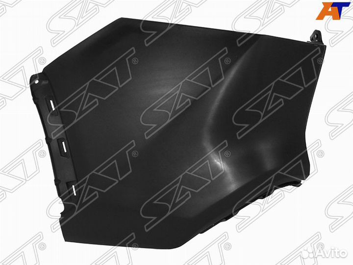 Клык бампера Toyota RAV4 (XA50) 18- (Сзади / Слев