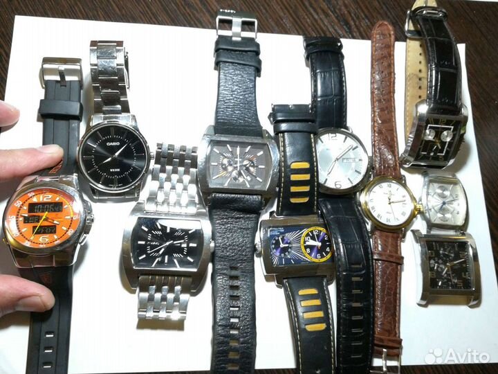 Q&Q,Festina,Diesel, Casio, Candino, Grovana