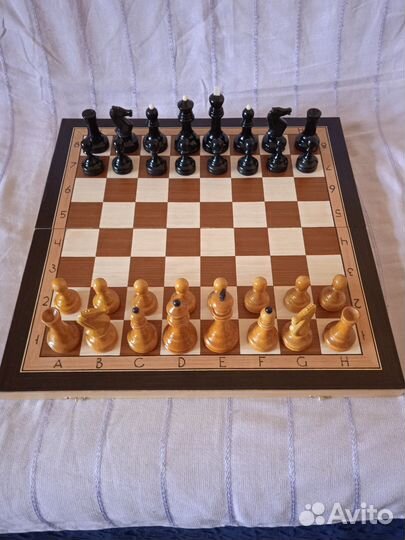 Шахматы большие деревянные