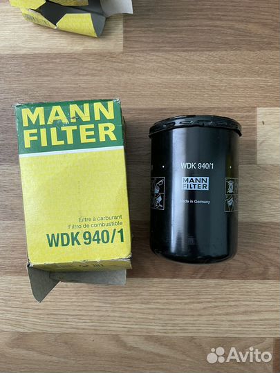 Фильтры mann filter PL270X; WDK940/1; W11102