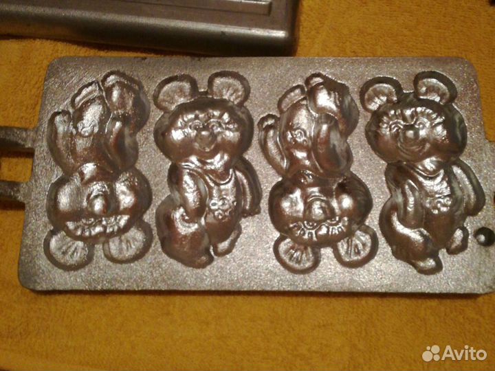 Форма олимпийские мишки СССР Редкость В подарок