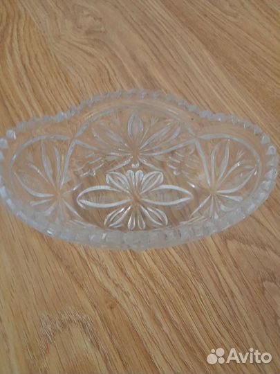 Салатник хрустальный