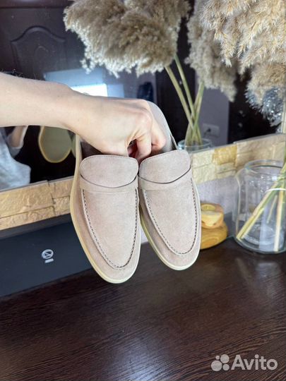 Лоферы бежевые 37р Эконика Premium оригинал