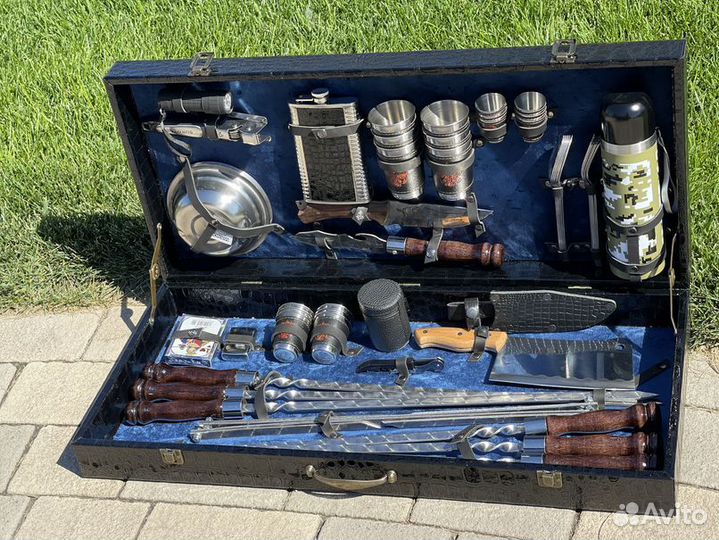 Шашлычный набор в кейсе