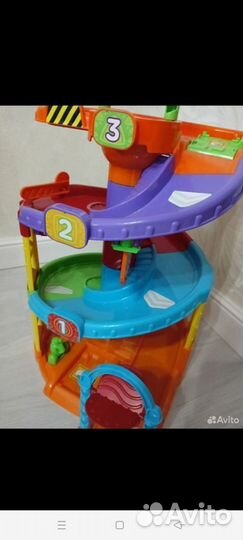 Vtech трек парковочная башня