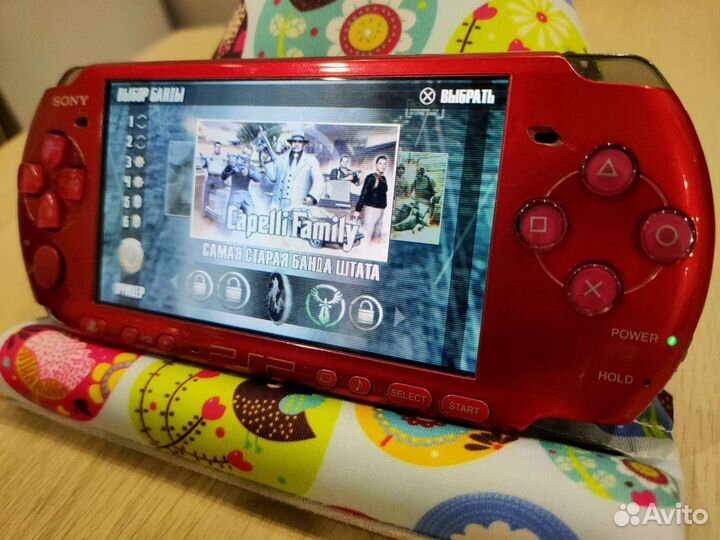 Sony PSP3008 Red128GB Реальные игр