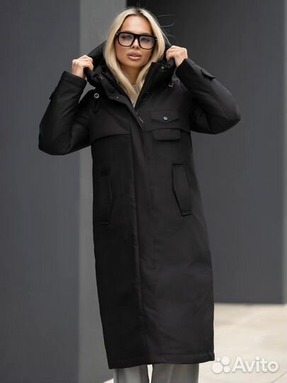 Пуховик зимний 40-42