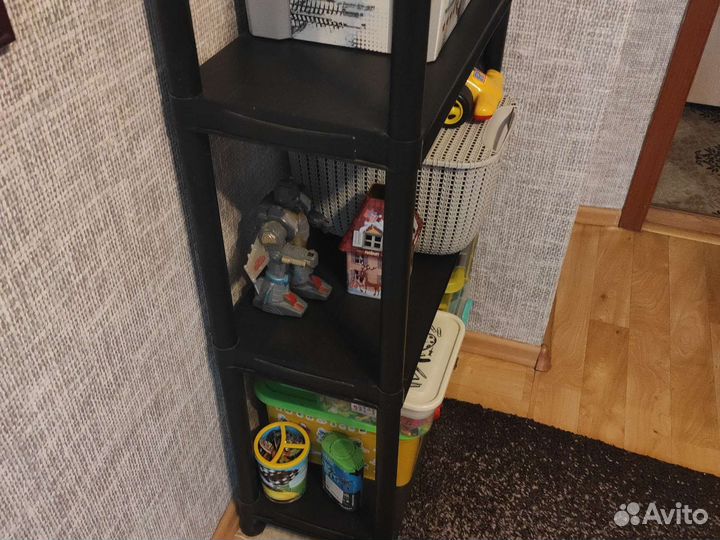 Стеллаж пластиковый