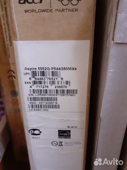 Ноутбук асер aspire 5552g