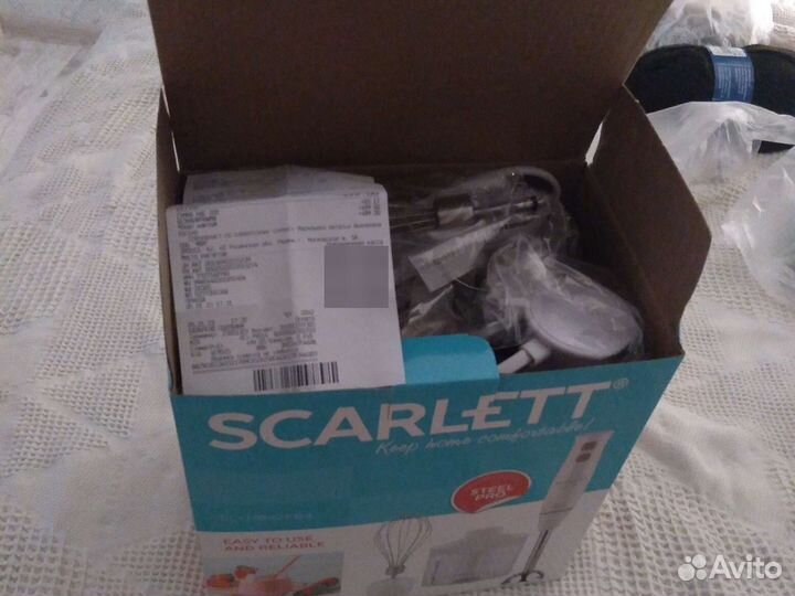 Блендер scarlett, новый, 850 Вт
