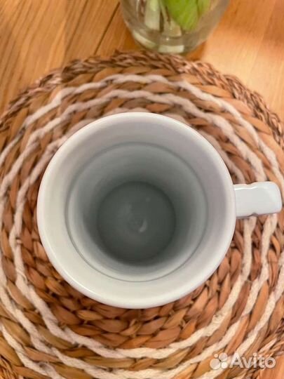 Кружка пивная фарфоровая винтажная