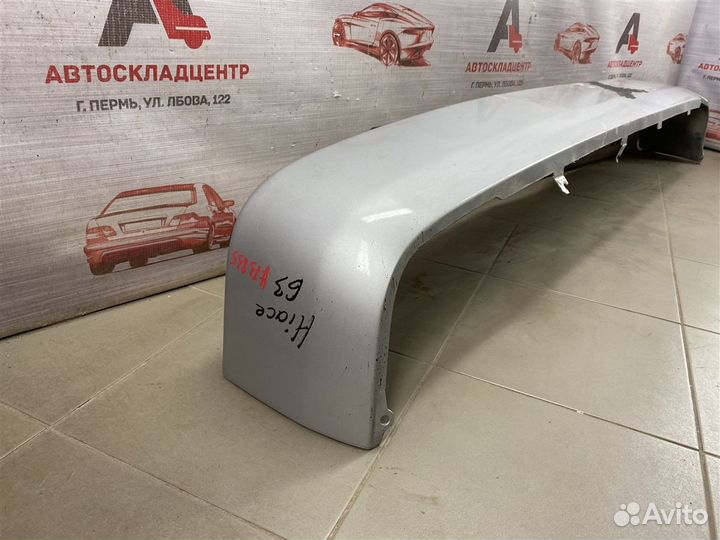 Бампер задний Toyota Hiace (H200) 2004-2017