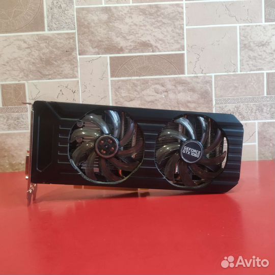 Видеокарта Palit GeForce GTX 1060 6GB Dual