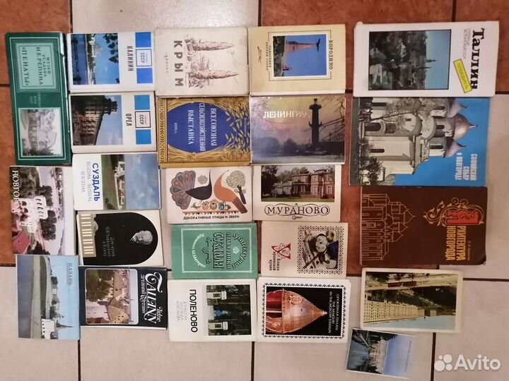 Редкие Советские открытки и путеводители СССР. Вин