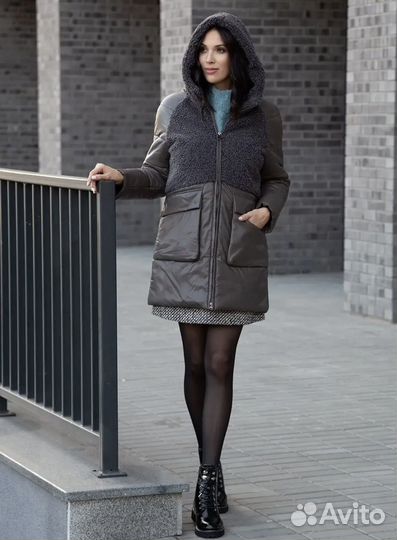 Зимняя куртка женская 52 размер