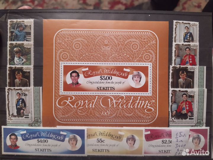 Почтовый марки Монгол Шуудан, Испания, Индия и др