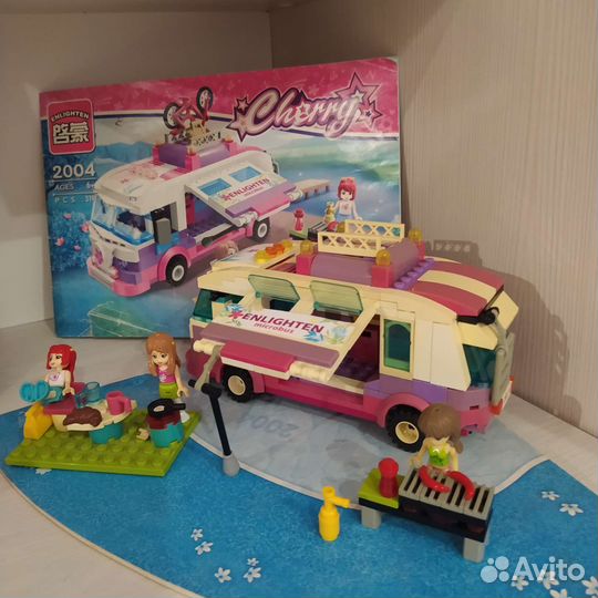 Конструктор Автобус. Лего Friends