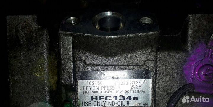 Компрессор кондиционера Toyota 4472203136