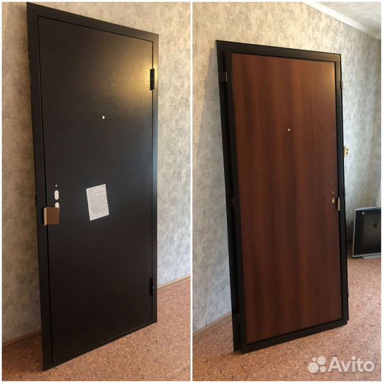 Дверь входная железная новая