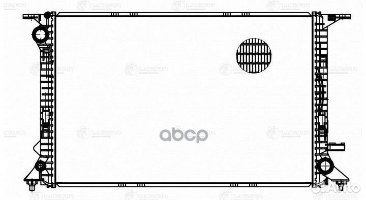 Радиатор охлаждения двигателя audi A4/A5/A6/A7