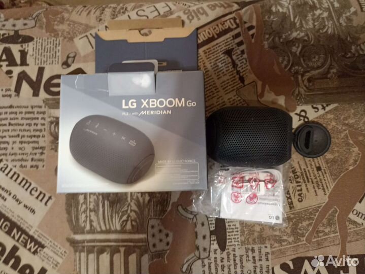 Беспроводная акустика LG xboom Go PL2 Black