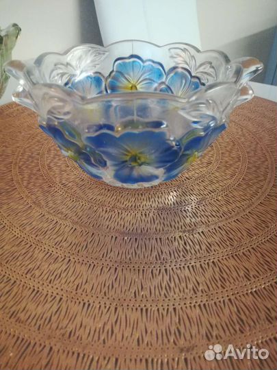 Салатницы,конфетницы из цветного стекла СССР
