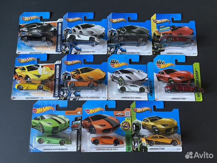 Hot wheels Lamborghini редкие машинки