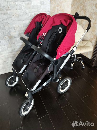 Коляска для двойни или погодок Bugaboo Donkey Duo