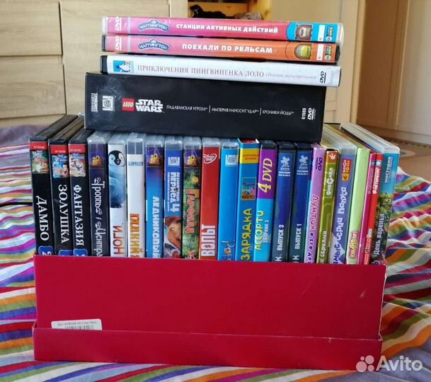 DVD диски (мультфильмы)