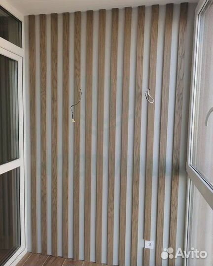 Декоративные рейки woodwall 7 шт