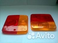 Рассеиватель фонаря прицепа ес19 (стекло заднего