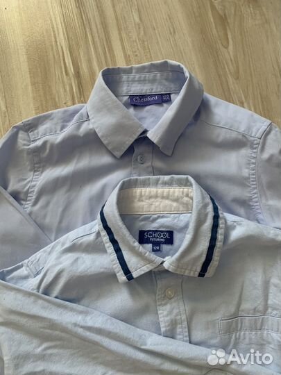Рубашка школьная мальчика 122-128