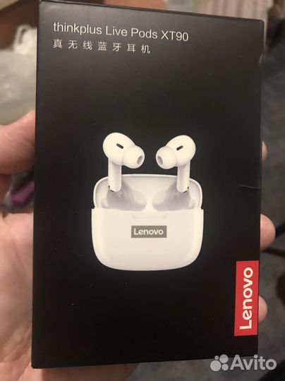 Беспроводные наушники-гарнитура Lenovo XT90