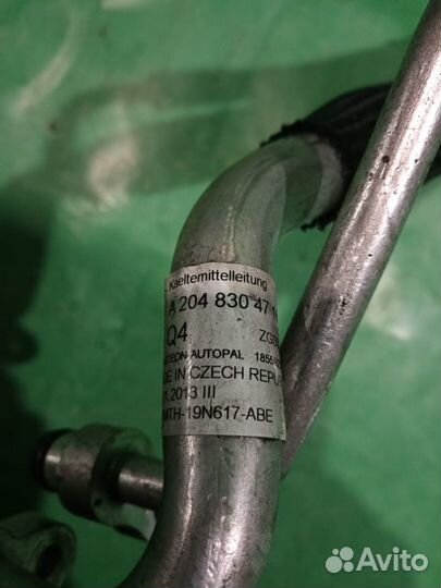 Трубка кондиционера хладагент Mercedes A2048304716