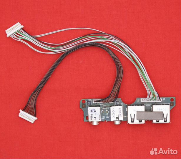 Плата USB+Audio для ноутбука HP Compaq NX7300 NX74