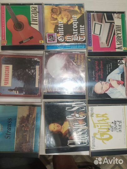 Компакт диски с музыкой цена за 22 диска
